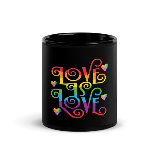 LGBTQ Rainbow PRIDE Love is Love Mug