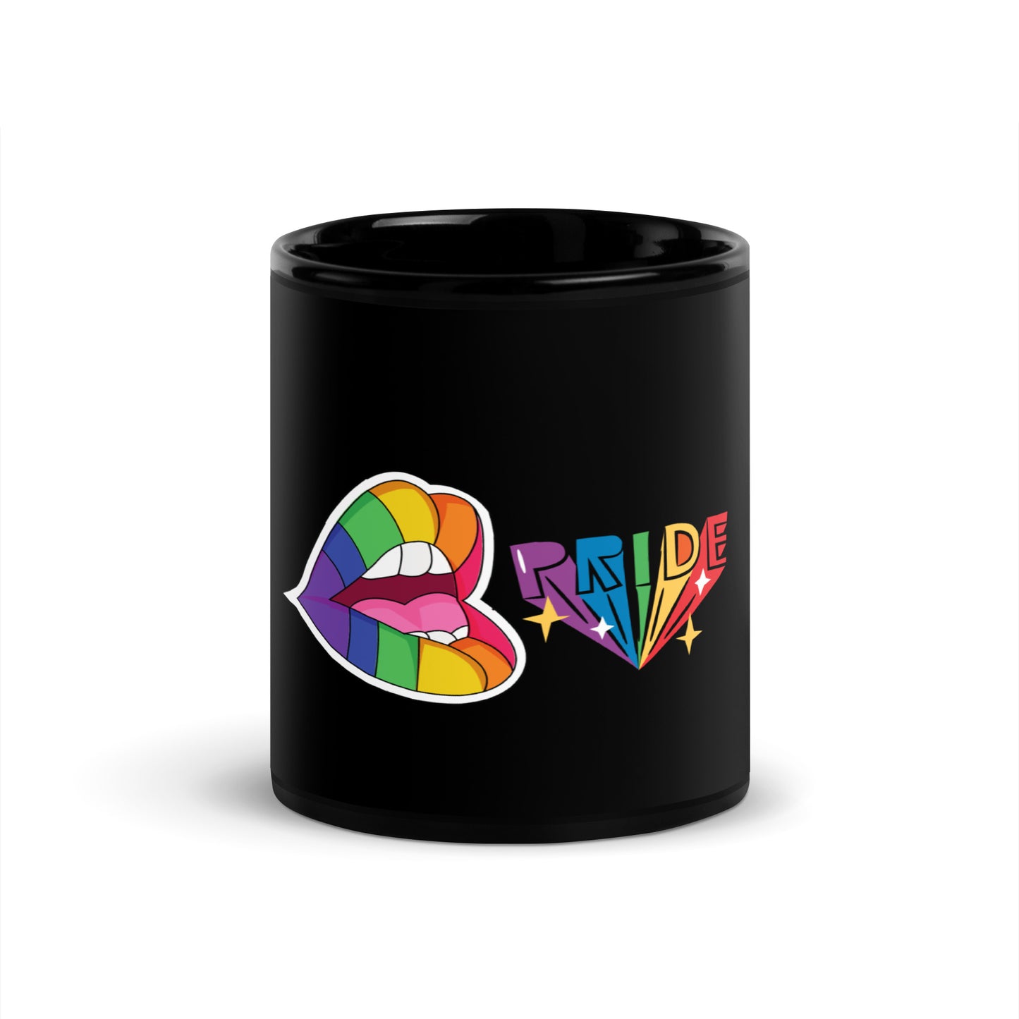 LGBTQ+ PRIDE Rainbow Lip Mug