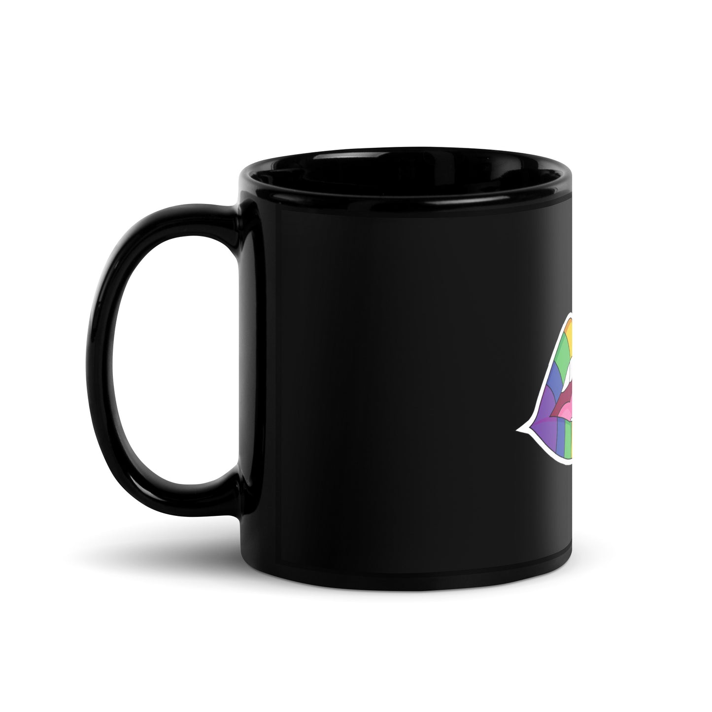 LGBTQ+ PRIDE Rainbow Lip Mug