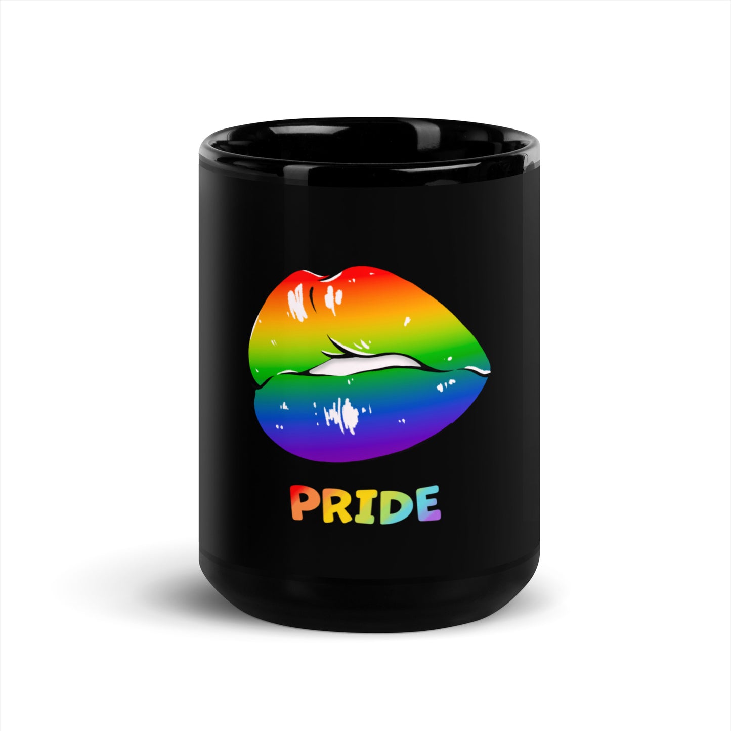 LGBTQ+ PRIDE Lips Rainbow Mug