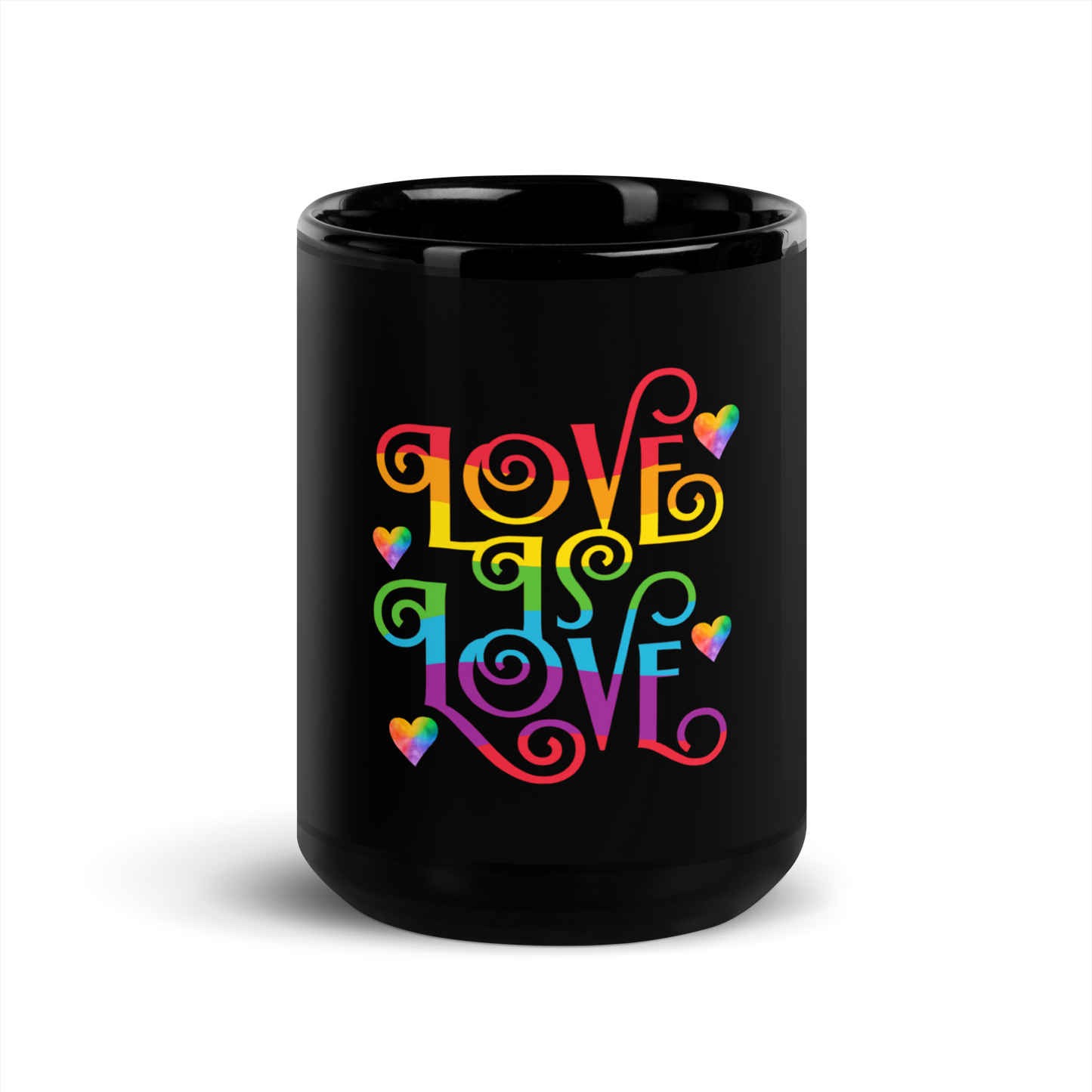 LGBTQ Rainbow PRIDE Love is Love Mug