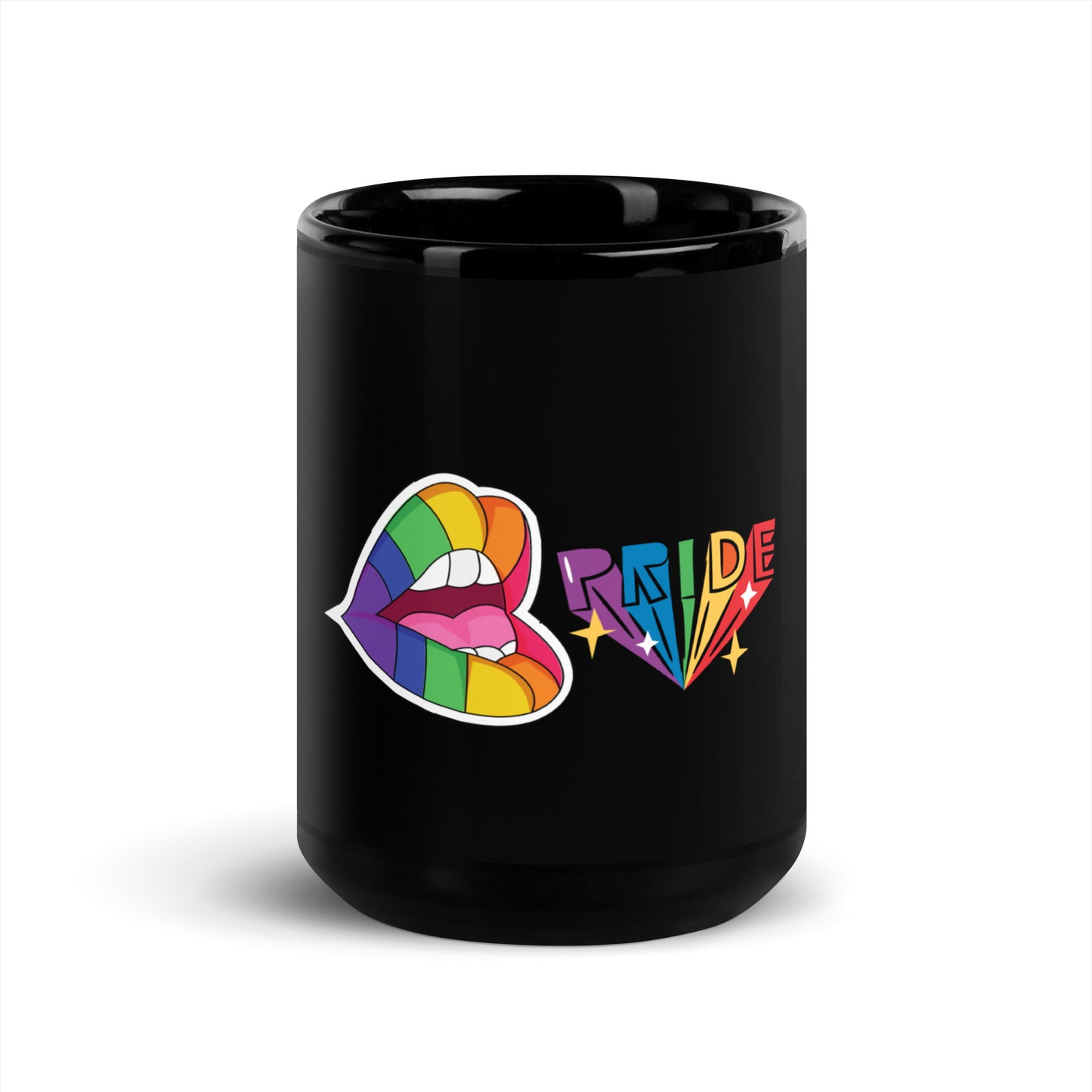 LGBTQ+ PRIDE Rainbow Lip Mug