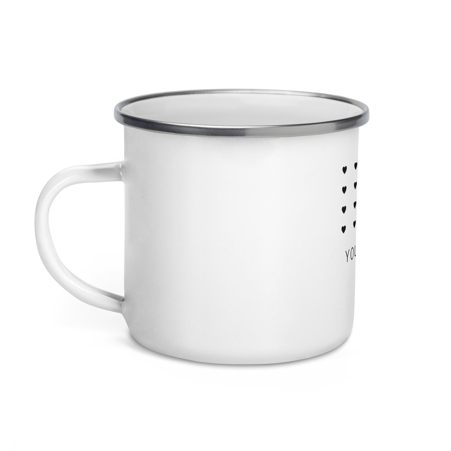 You're The One Enamel Mug