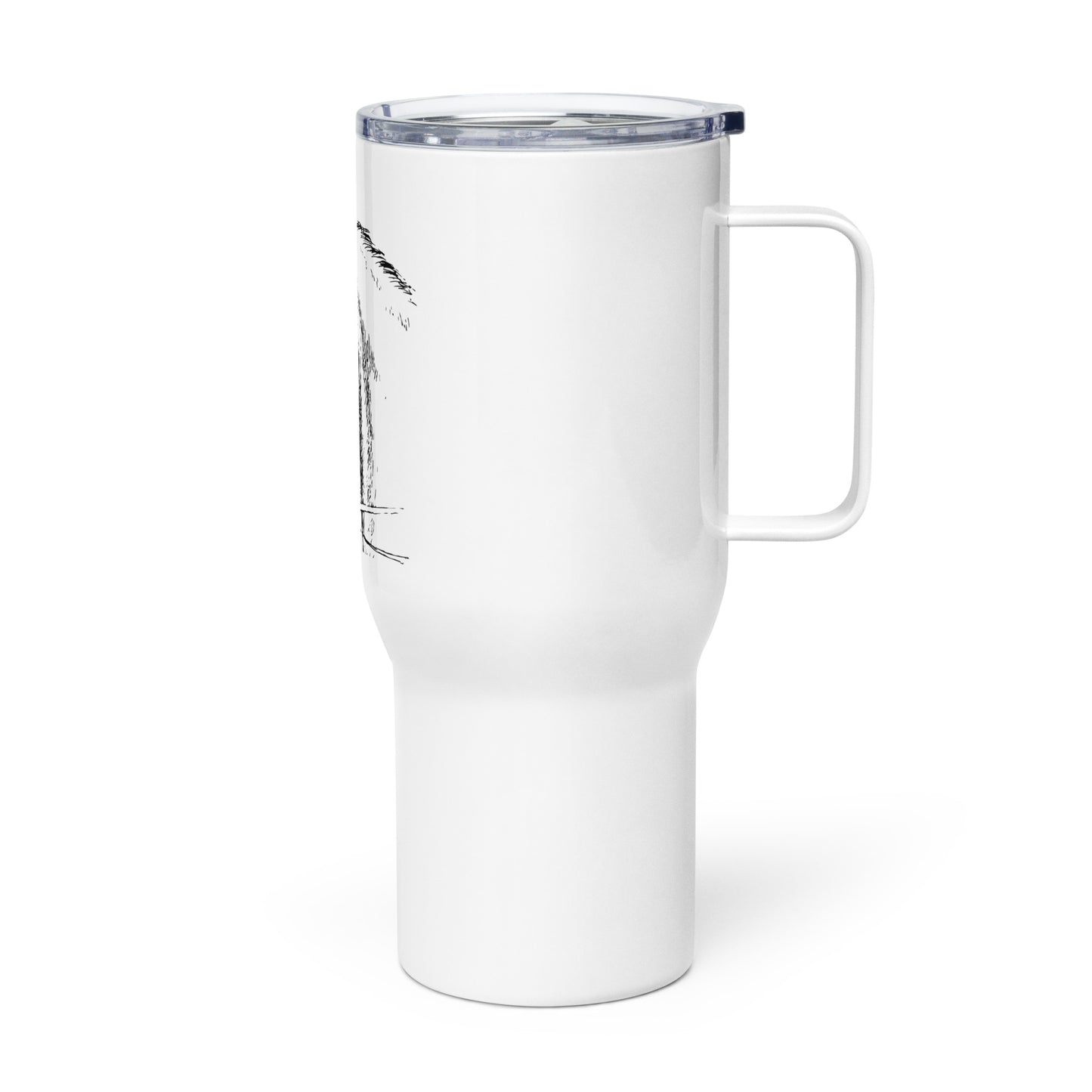 Horse Head - Travel mug with a handle