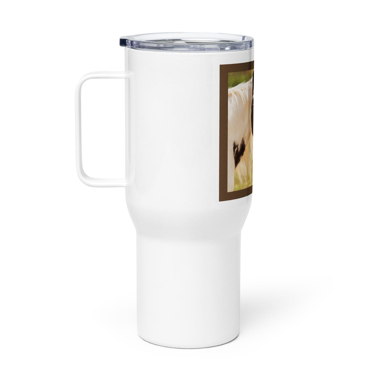 Horse Head - Travel Mug with Handle