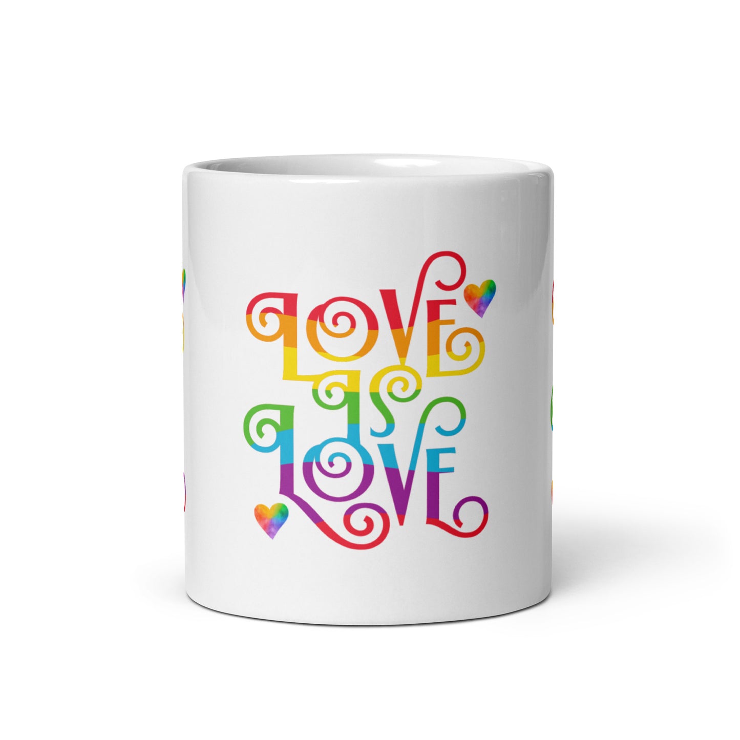 LGBTQ+ PRIDE Rainbow Love is Love Mug