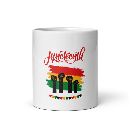 JUNETEENTH Coffee Mug, Celebrate Freedom and Equality