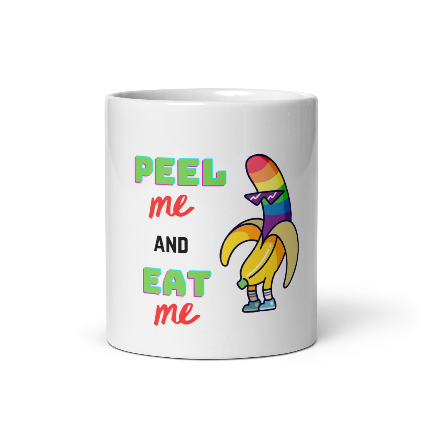 LGBTQ Pride, Peel Me and Eat Me Mug