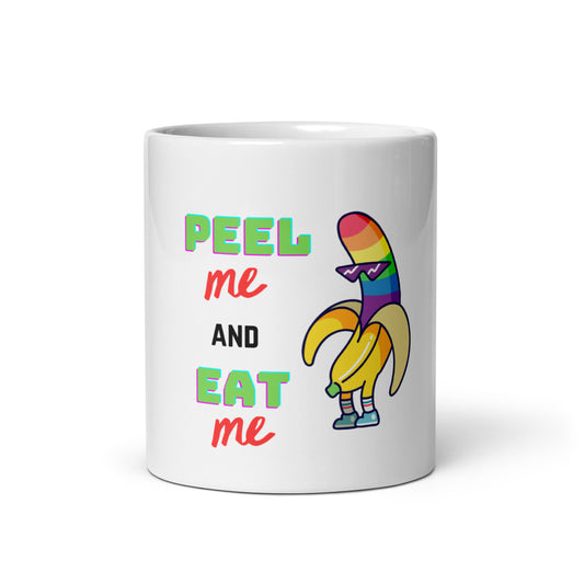 LGBTQ Pride, Peel Me and Eat Me Mug