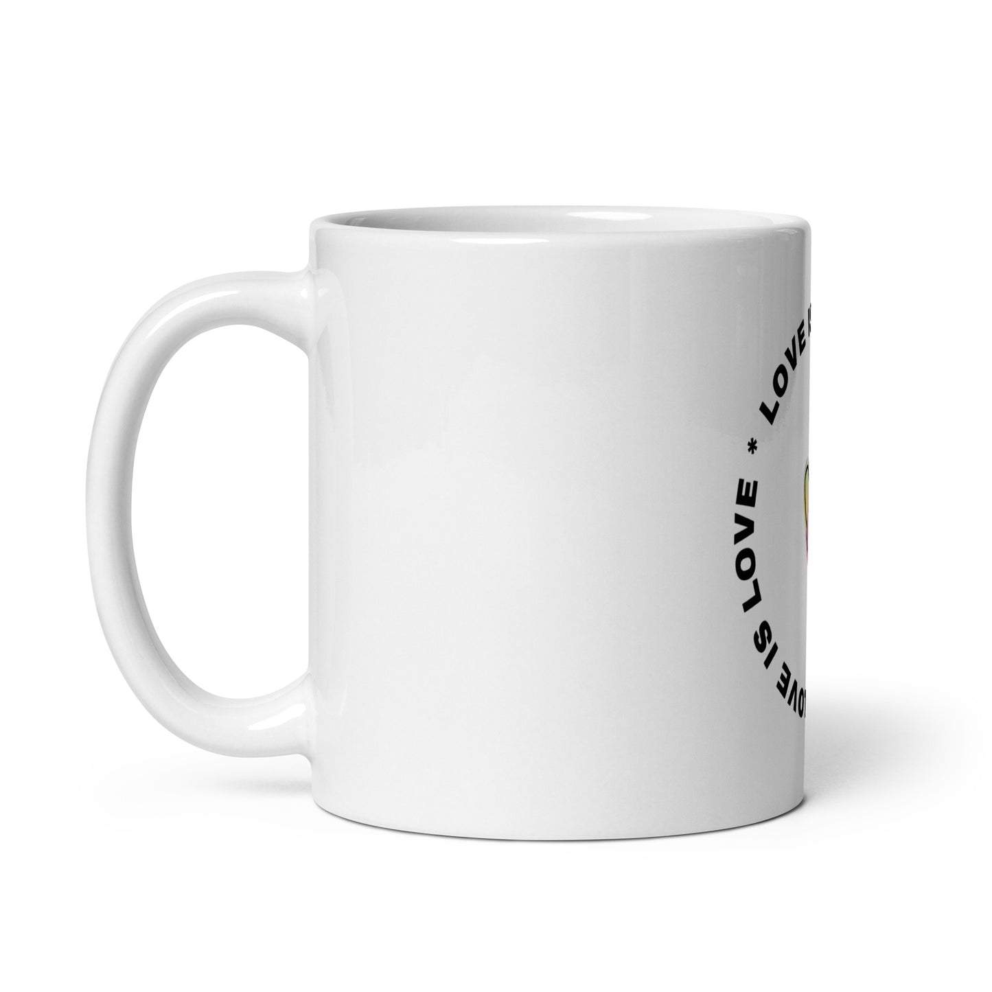 LGBTQ+ Pride LOVE IS LOVE Coffee Mug