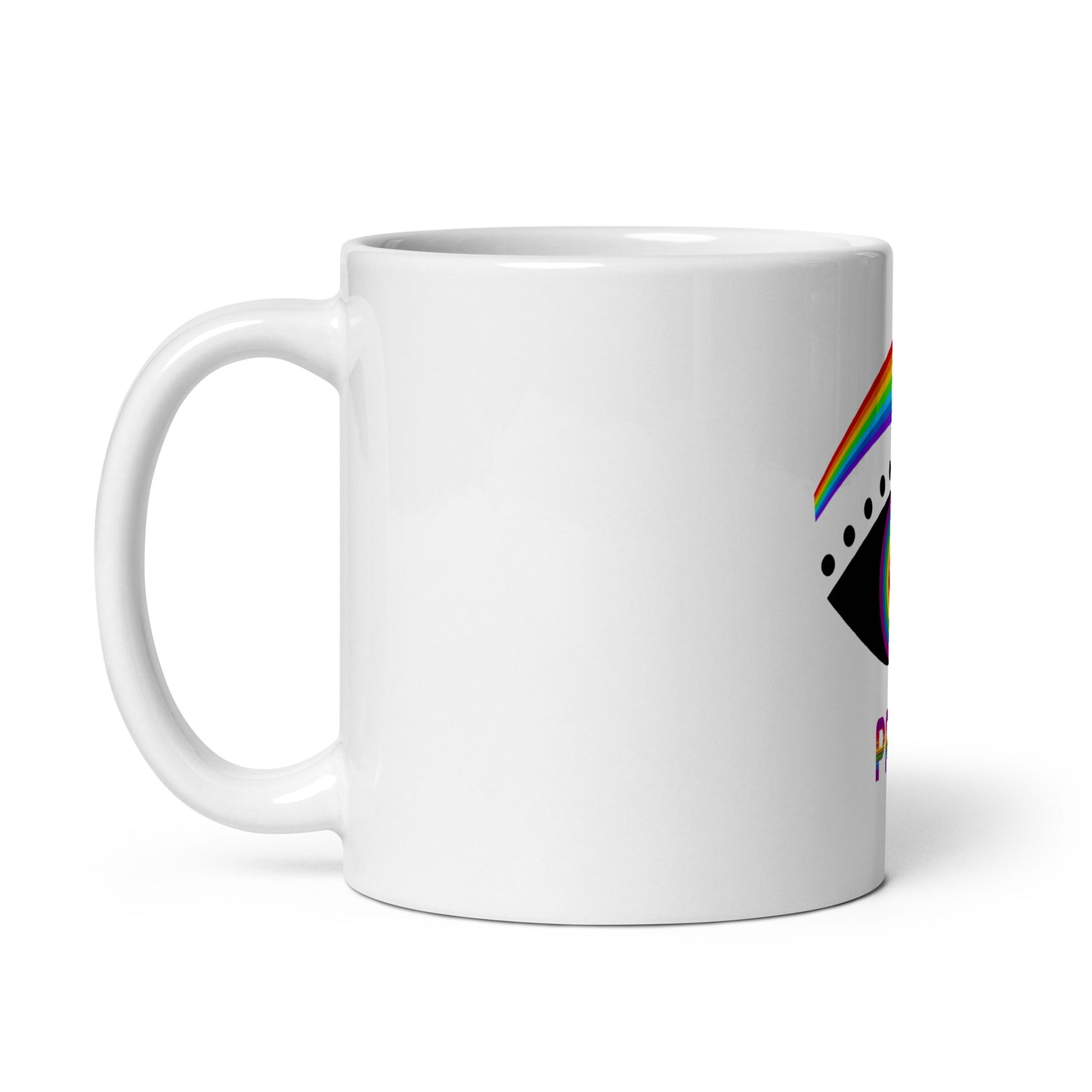 LGBTQ Rainbow Eye PRIDE Mug