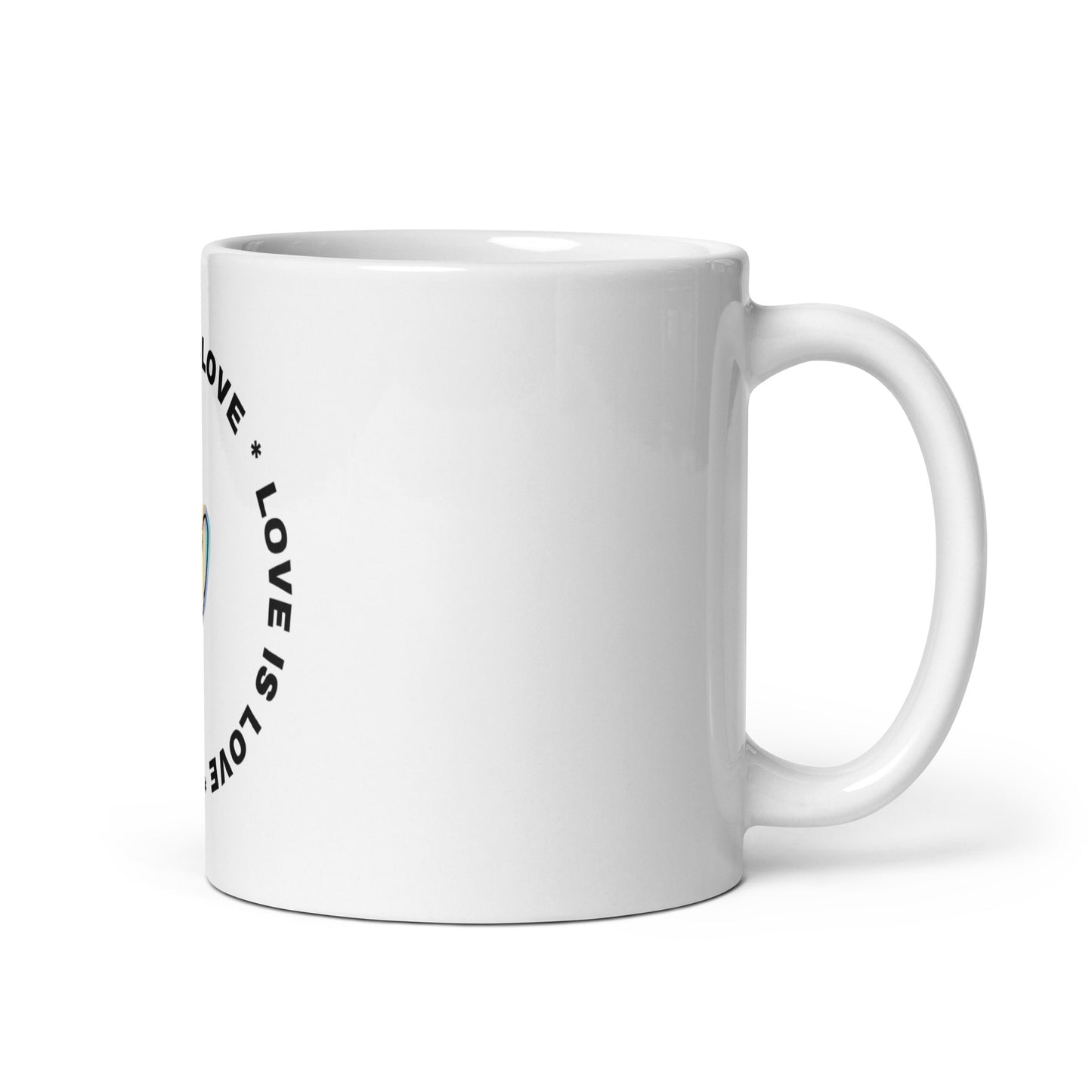 LGBTQ+ Pride LOVE IS LOVE Coffee Mug