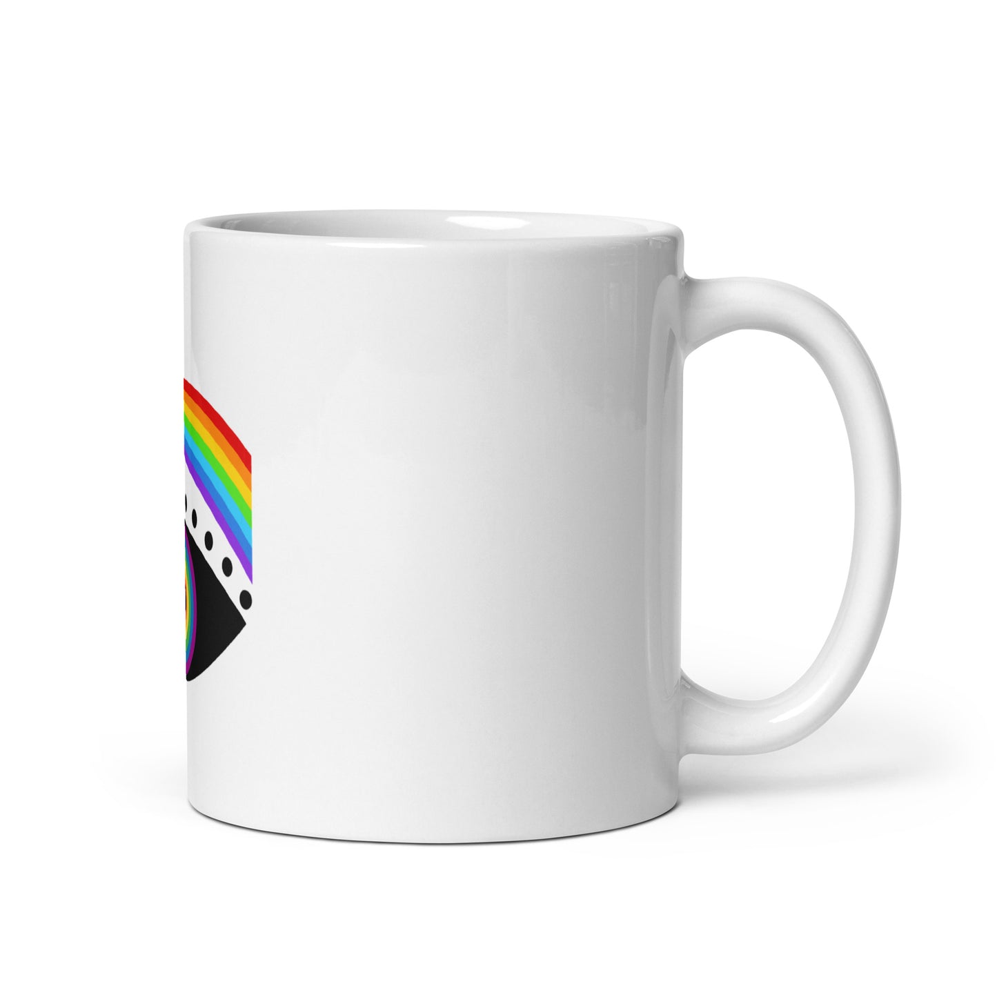 LGBTQ PRIDE Rainbow Eye Mug