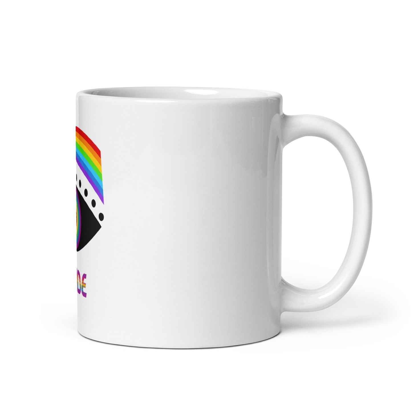 LGBTQ Rainbow Eye PRIDE Mug