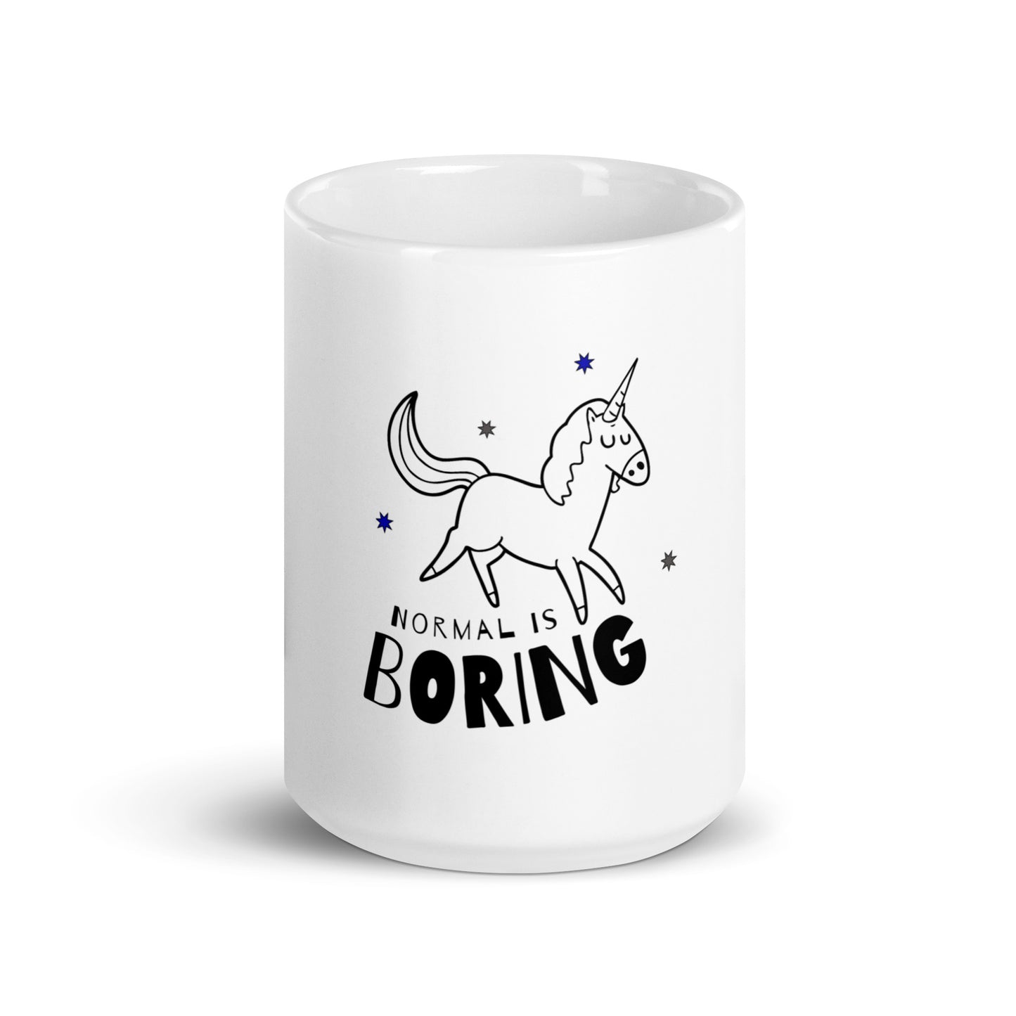 Normal is Boring Unicorn Coffee Mug