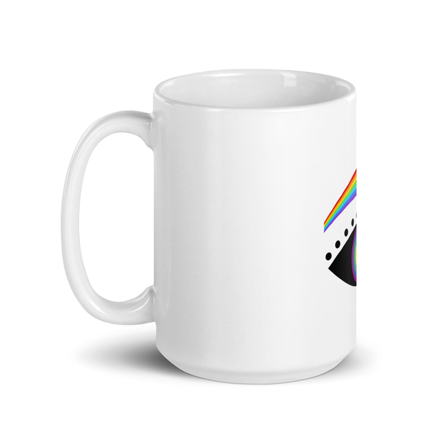 LGBTQ PRIDE Rainbow Eye Mug