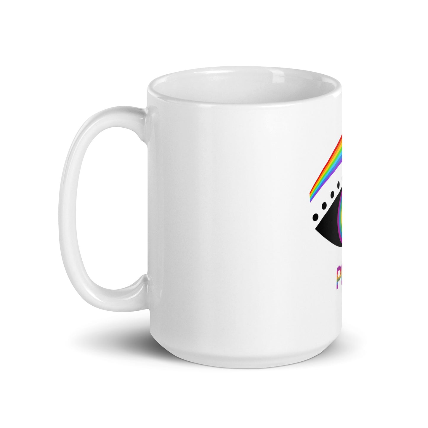 LGBTQ Rainbow Eye PRIDE Mug