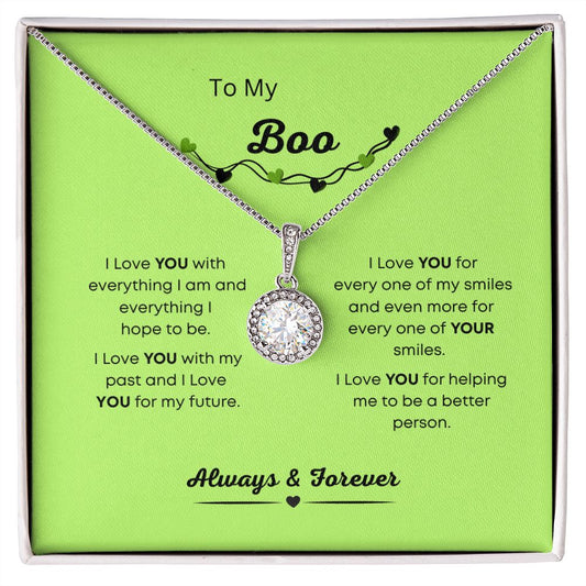 To My Boo - Eternal Hope Necklace