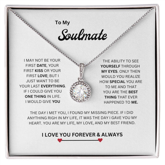 To My Soulmate: Eternal Hope Necklace