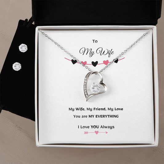 To My Wife - Forever Love Necklace