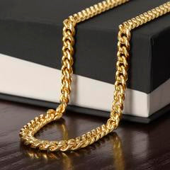 To My Husband - Cuban Link Chain